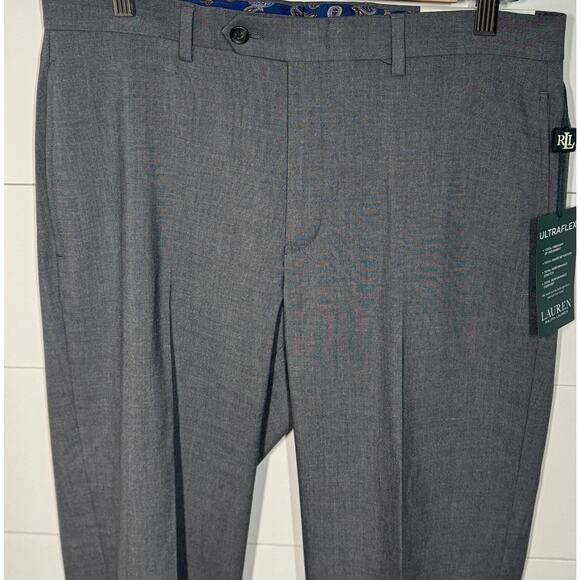 🔥 Ralph Lauren Ultraflex Dress Pants 32x32 NWT - Picture 3 of 9